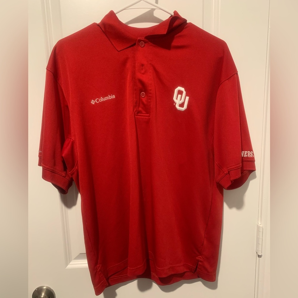 Oklahoma Sooners Columbia PFG Polo